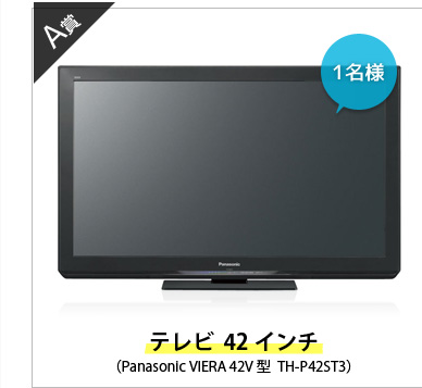 �e���r  42�C���`�iPanasonic VIERA 42V�^  TH-P42ST3�j