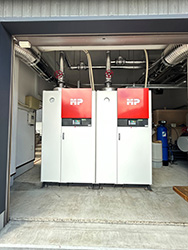 玄海酒造 小型貫流ボイラー×2基